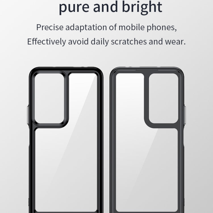 For Xiaomi Redmi K40S Colorful Series Acrylic + TPU Phone Case