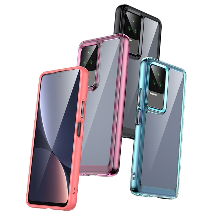 For Xiaomi Redmi K50 Pro Colorful Series Acrylic + TPU Phone Case