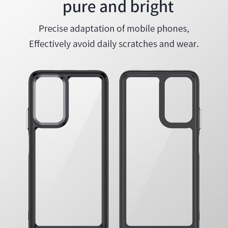 For Xiaomi Redmi Note 11 Colorful Series Acrylic + TPU Phone Case