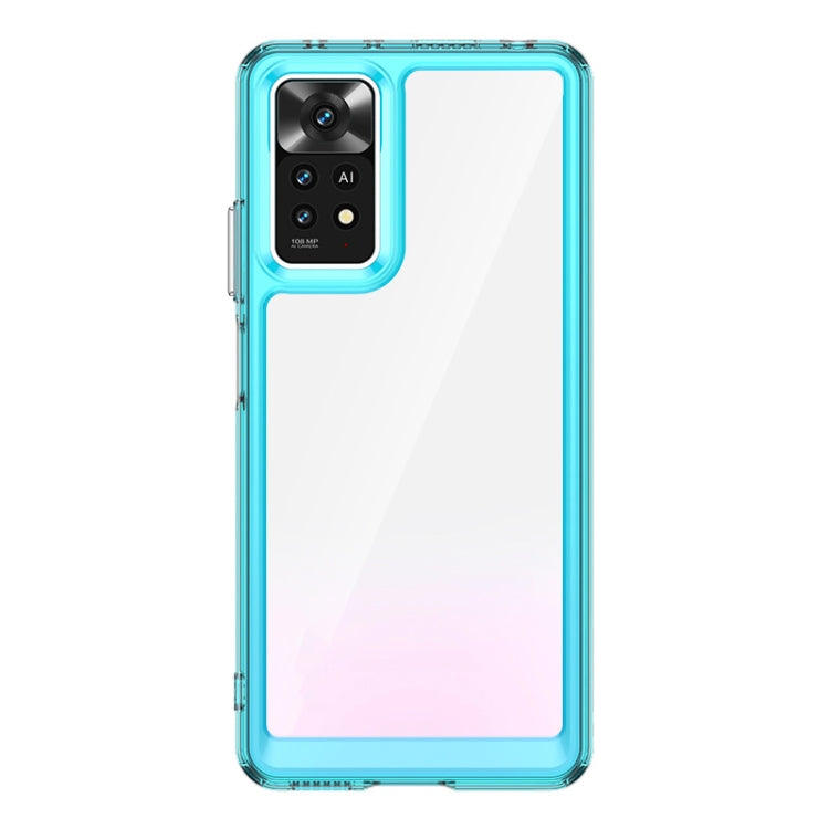 For Xiaomi Redmi Note 11 Pro+ 5G India Colorful Series Acrylic + TPU Phone Case