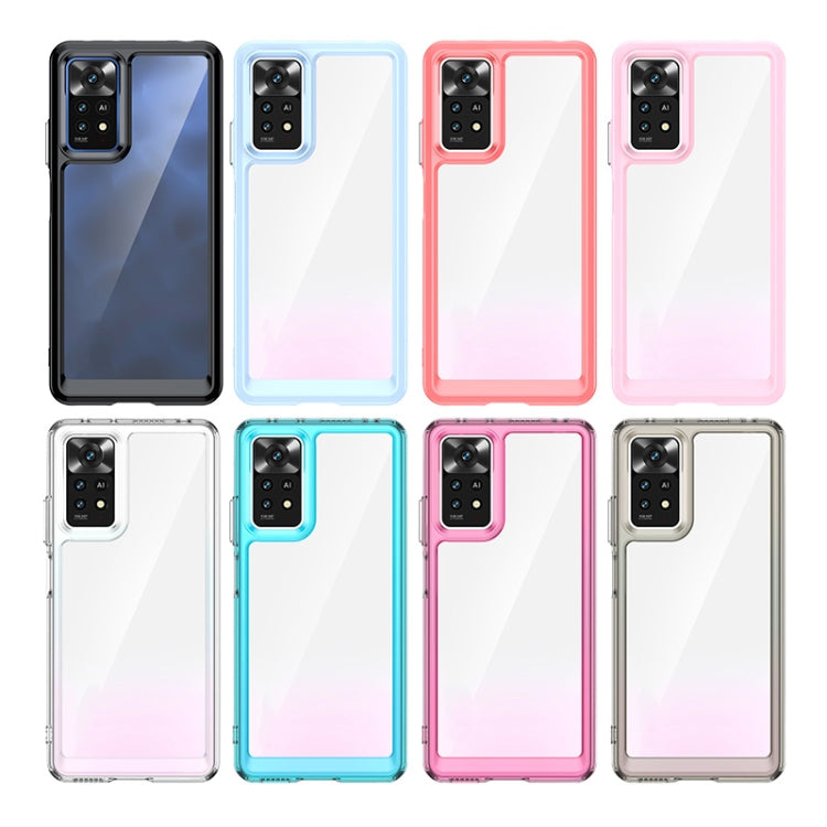 For Xiaomi Redmi Note 11E Pro Colorful Series Acrylic + TPU Phone Case
