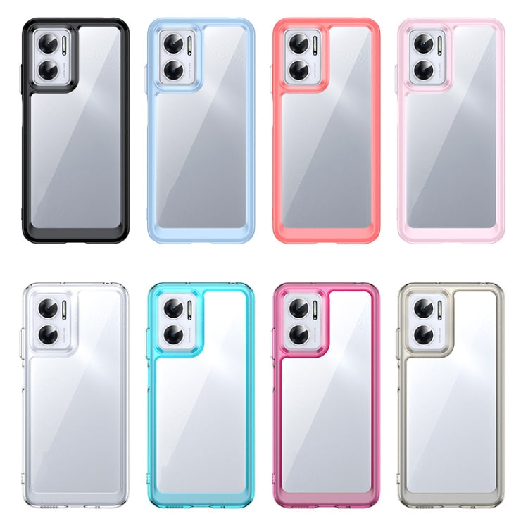 For Xiaomi Redmi 10 5G Colorful Series Acrylic + TPU Phone Case