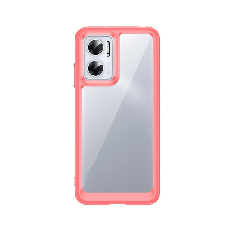 For Xiaomi Redmi Note 11E Colorful Series Acrylic + TPU Phone Case