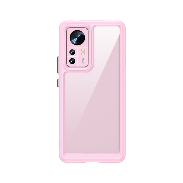 For Xiaomi 12 Pro / 12S Pro Colorful Series Acrylic + TPU Phone Case