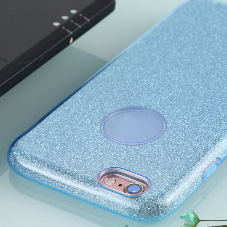 For iPhone 6 TPU Glitter All-inclusive Protective Case