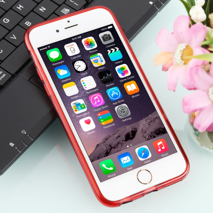 For iPhone 6 TPU Glitter All-inclusive Protective Case