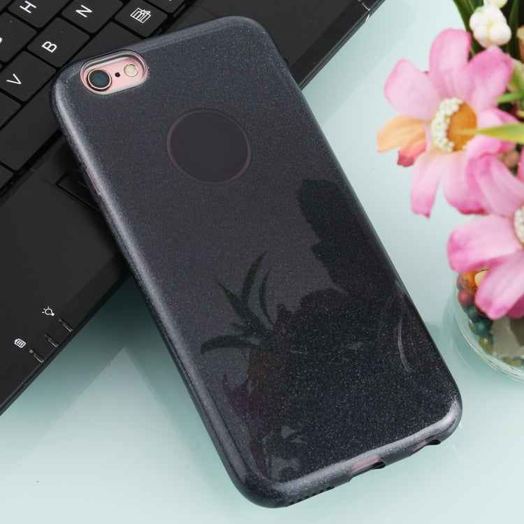 For iPhone 6 TPU Glitter All-inclusive Protective Case