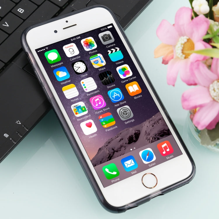 For iPhone 6 TPU Glitter All-inclusive Protective Case