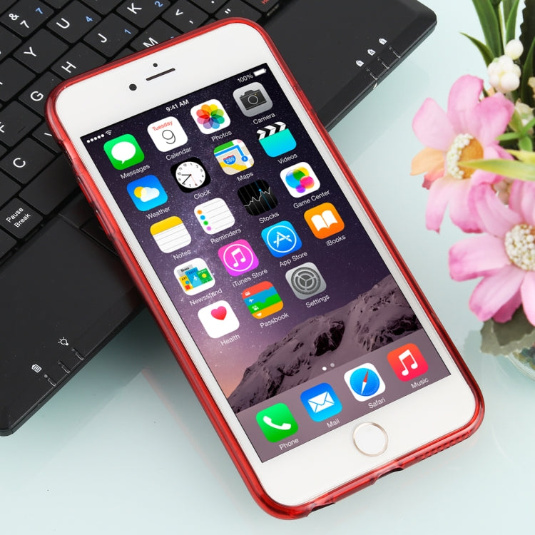 For iPhone 6 Plus TPU Glitter All-inclusive Protective Case