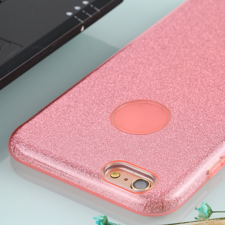 For iPhone 6 Plus TPU Glitter All-inclusive Protective Case
