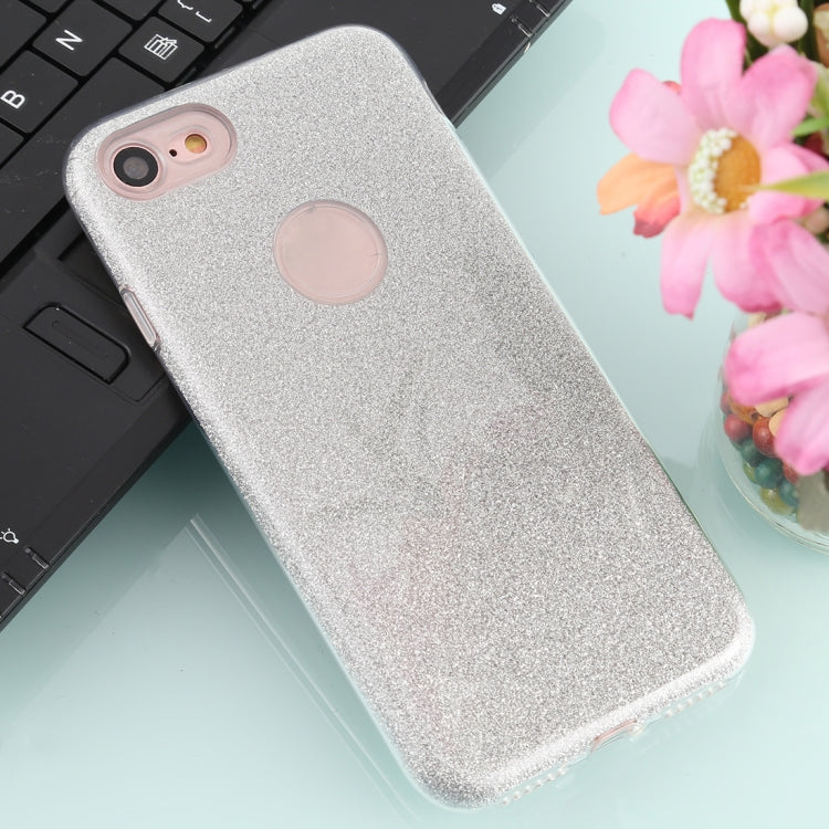 For iPhone 7 TPU Glitter All-inclusive Protective Case