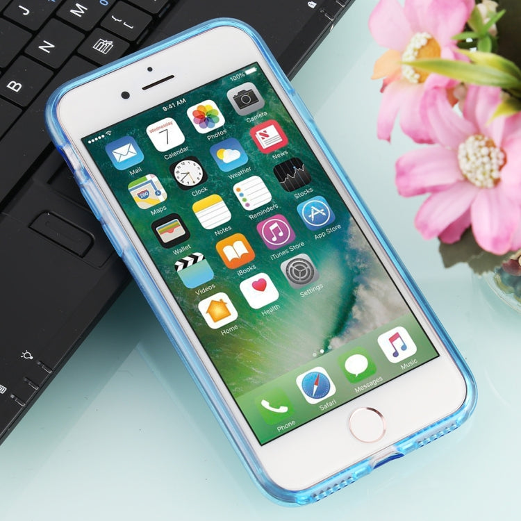 For iPhone 7 TPU Glitter All-inclusive Protective Case