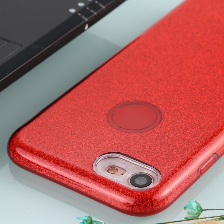 For iPhone 7 TPU Glitter All-inclusive Protective Case