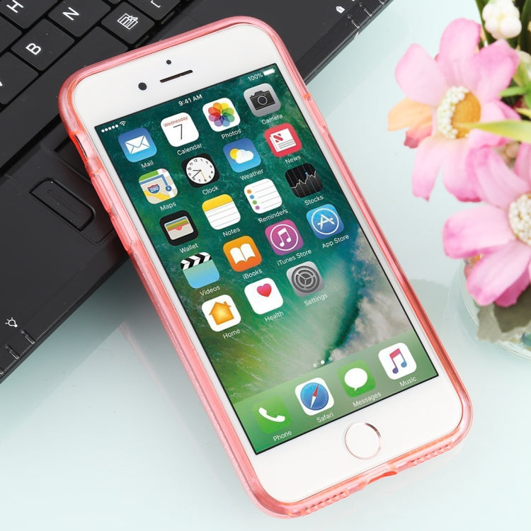 For iPhone 7 TPU Glitter All-inclusive Protective Case