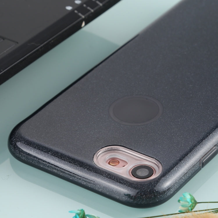 For iPhone 7 TPU Glitter All-inclusive Protective Case