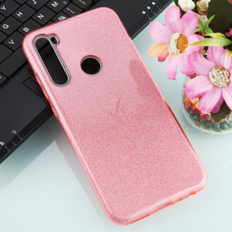For Xiaomi Redmi Note 8 TPU Glitter All-inclusive Protective Case