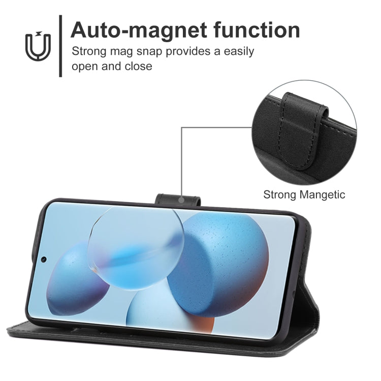 For Xiaomi Civi 1S Leather Phone Case