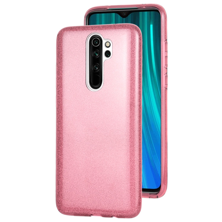 For Xiaomi Redmi Note 8 Pro TPU Glitter All-inclusive Protective Case