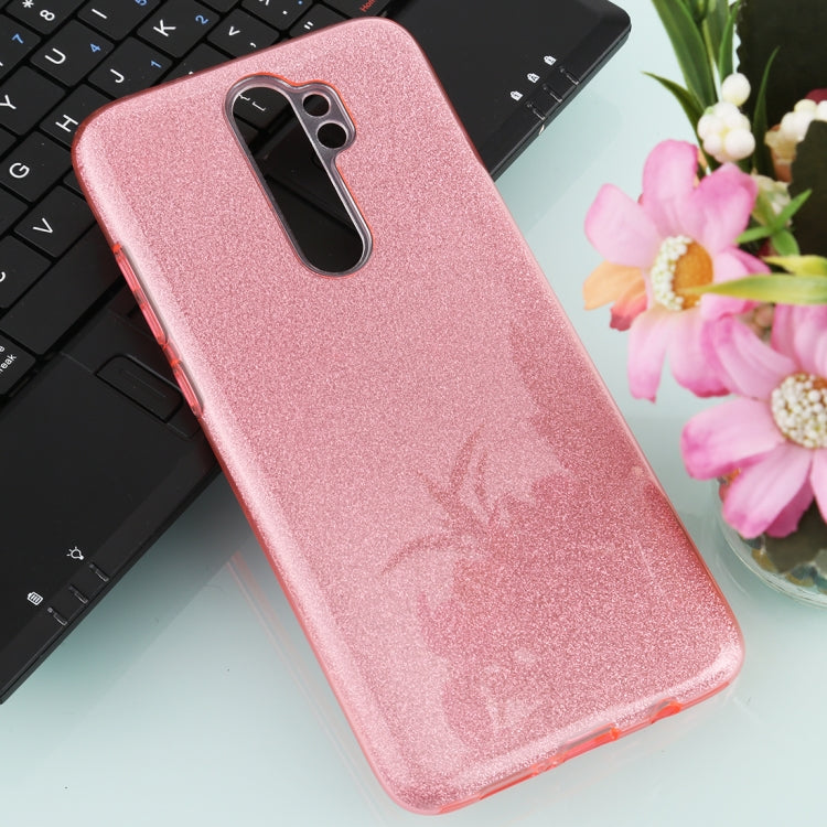 For Xiaomi Redmi Note 8 Pro TPU Glitter All-inclusive Protective Case