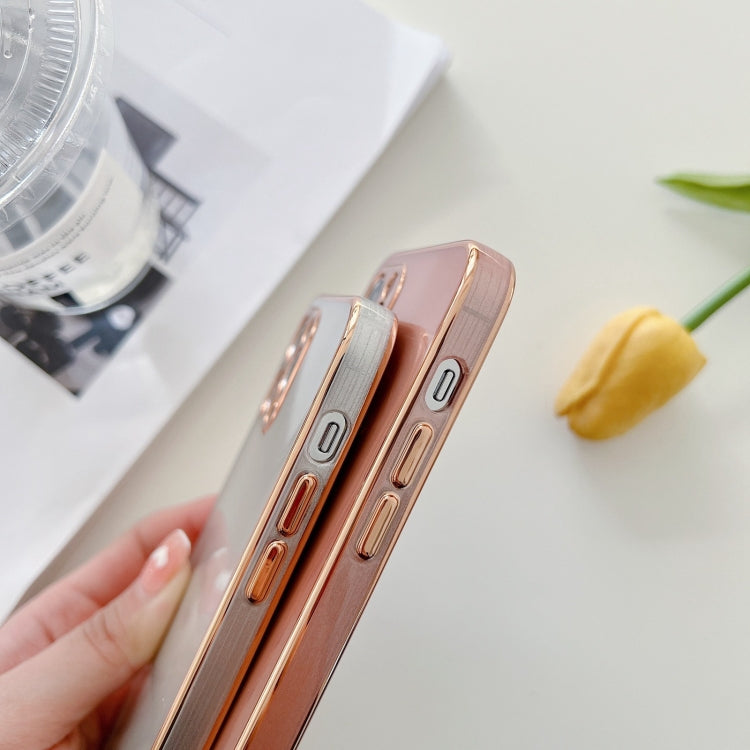 For iPhone 13 Pro Max Full Coverage Soft Edge Electroplating Phone Case
