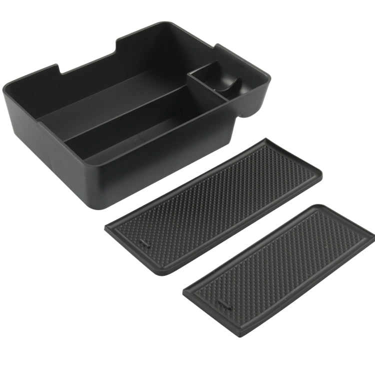 A6763 Car Center Control Storage Box for Tesla Model 3 2017-2019