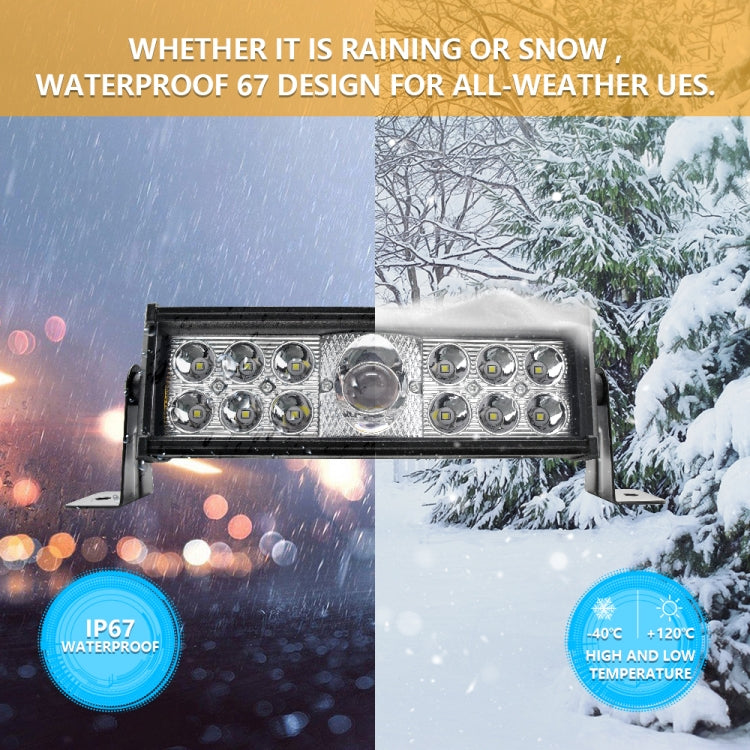 10 inch Two-row Monocular Dual-color Work Light