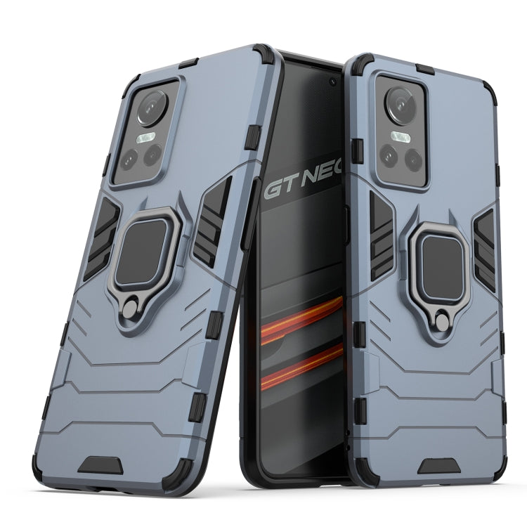 For Realme GT Neo3 Shockproof PC + TPU Holder Phone Case