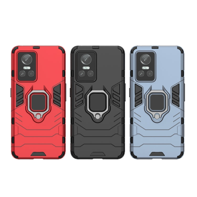 For Realme GT Neo3 Shockproof PC + TPU Holder Phone Case