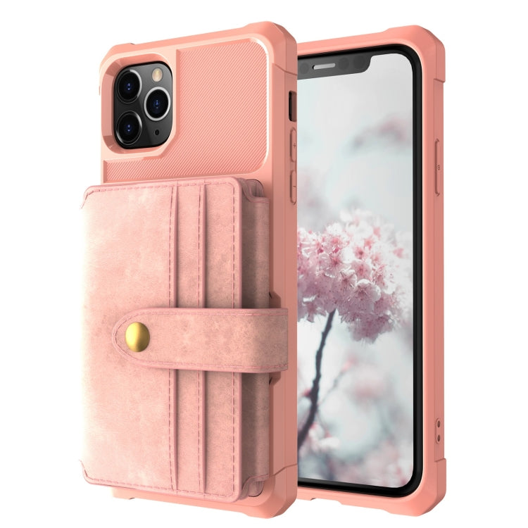 For iPhone 11 10-Card Wallet Bag PU Back Phone Case