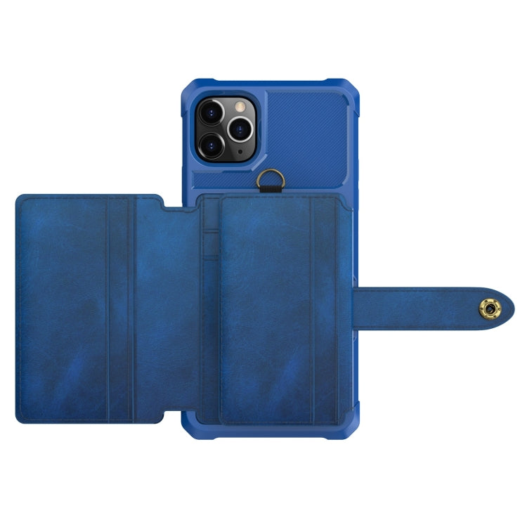 For iPhone 11 Pro Max 10-Card Wallet Bag PU Back Phone Case