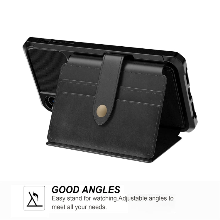 For iPhone X / XS 10-Card Wallet Bag PU Back Phone Case