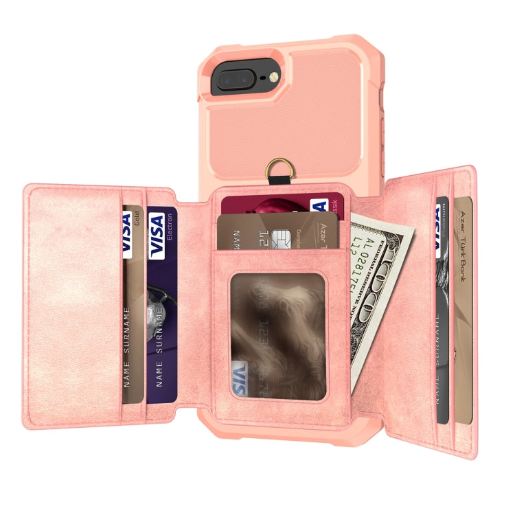 For iPhone SE 2022 / SE 2020 / 8 / 7 / 6 10-Card Wallet Bag PU Back Phone Case