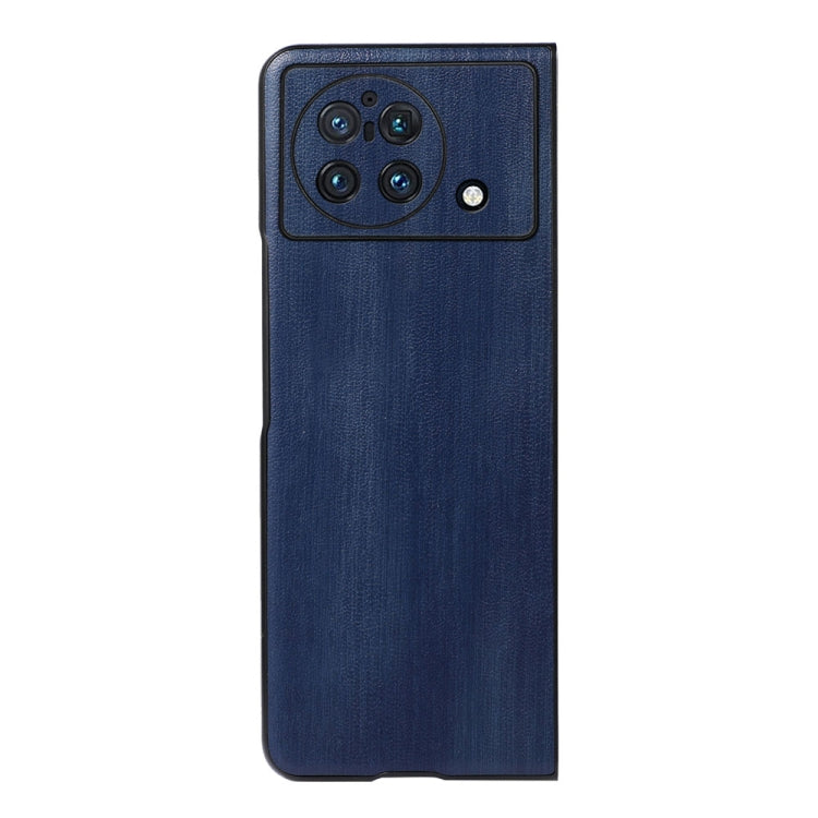 For vivo X Fold Precise Hole Yellow Cow Texture PU Phone Case