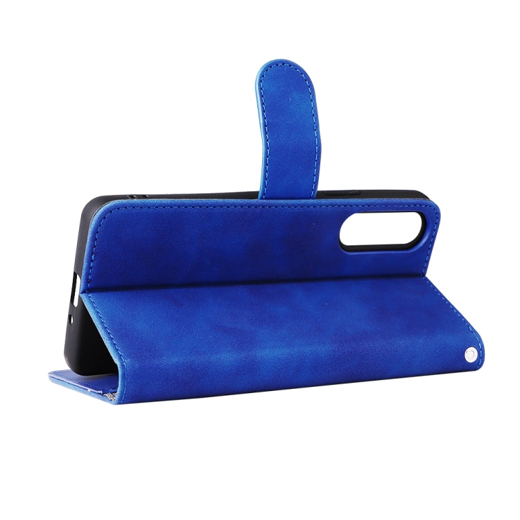 For Sony Xperia 10 IV Skin Feel Magnetic Flip Leather Phone Case