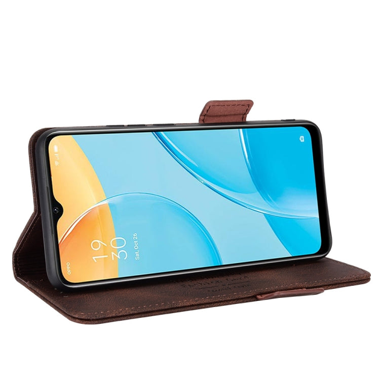 For OPPO A55s 5G Magnetic Clasp Flip Leather Phone Case