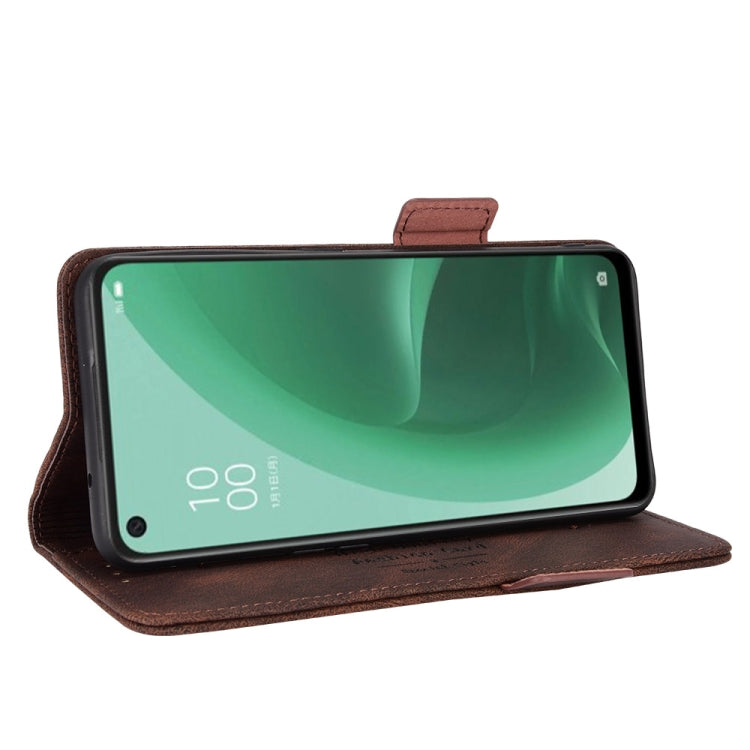 For OPPO A15 Magnetic Clasp Flip Leather Phone Case