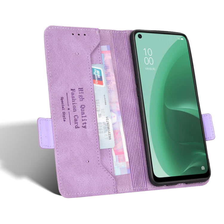 For OPPO A15 Magnetic Clasp Flip Leather Phone Case