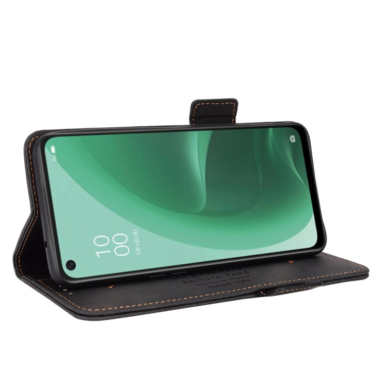 For OPPO A15 Magnetic Clasp Flip Leather Phone Case