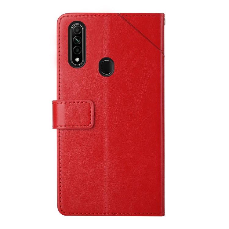 For OPPO A8 / A31 Y Stitching Horizontal Flip Leather Phone Case