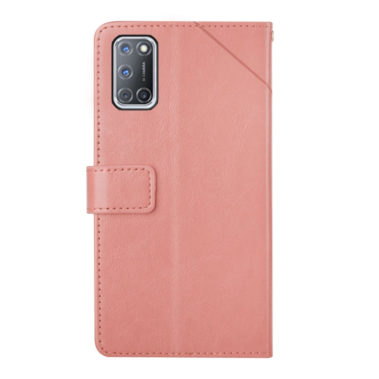 For OPPO A92 / A52 Y Stitching Horizontal Flip Leather Phone Case