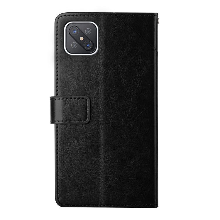 For OPPO A92s / Reno4 Z 5G Y Stitching Horizontal Flip Leather Phone Case