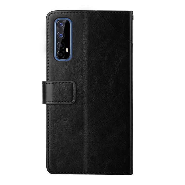 For OPPO Realme 7 4G Y Stitching Horizontal Flip Leather Phone Case