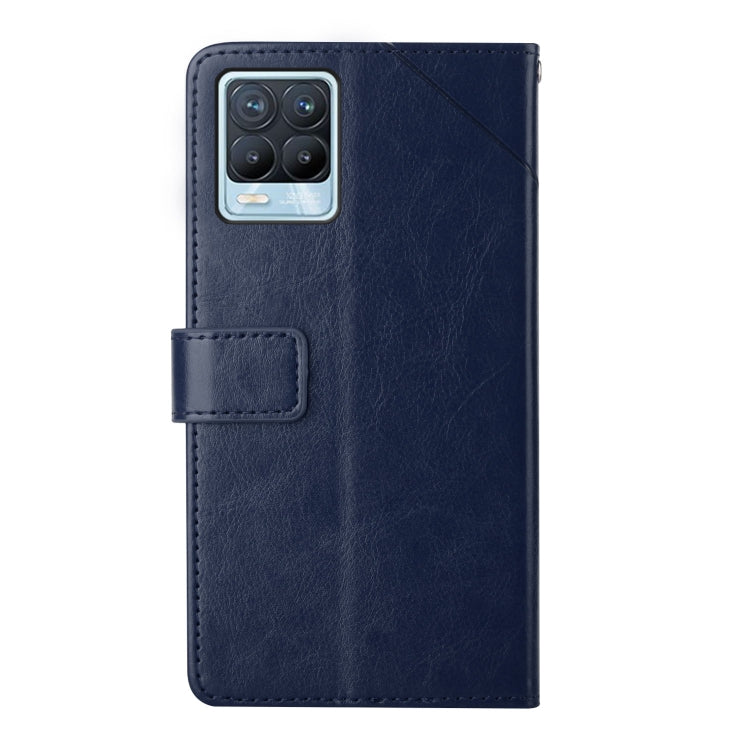 For OPPO Realme 8 / 8 Pro Y Stitching Horizontal Flip Leather Phone Case