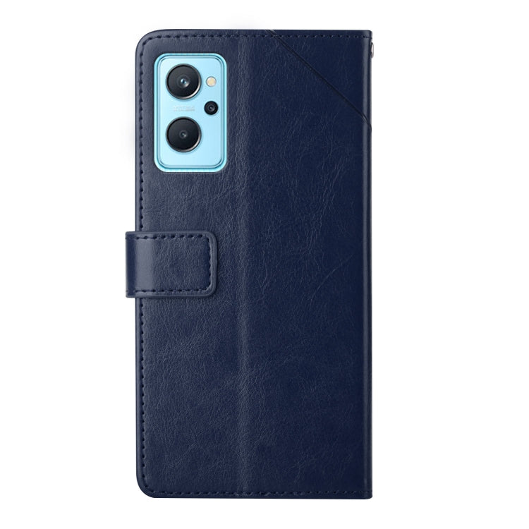 For OPPO Realme 9i Y Stitching Horizontal Flip Leather Phone Case