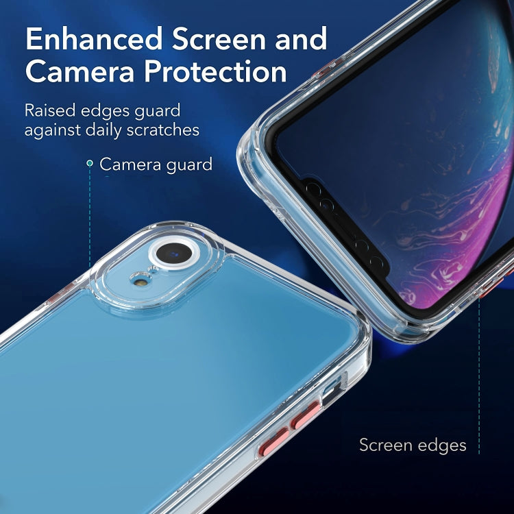 For iPhone XR Cat-eye TPU + Acrylic Phone Case