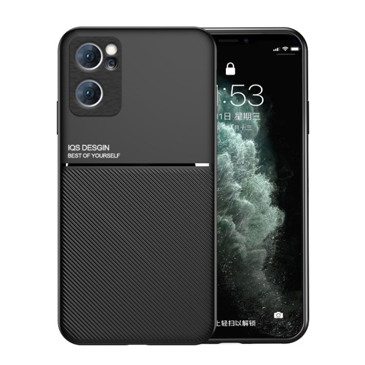 For OPPO Reno7 5G Global / Find X5 Lite Classic Tilt Magnetic PC + TPU Phone Case