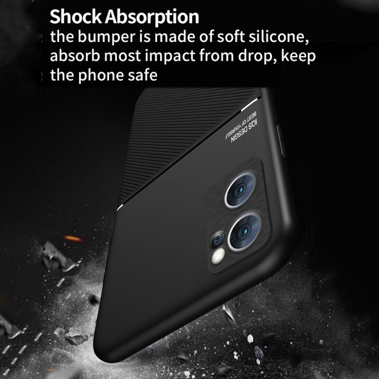 For OPPO Reno7 5G Global / Find X5 Lite Classic Tilt Magnetic PC + TPU Phone Case