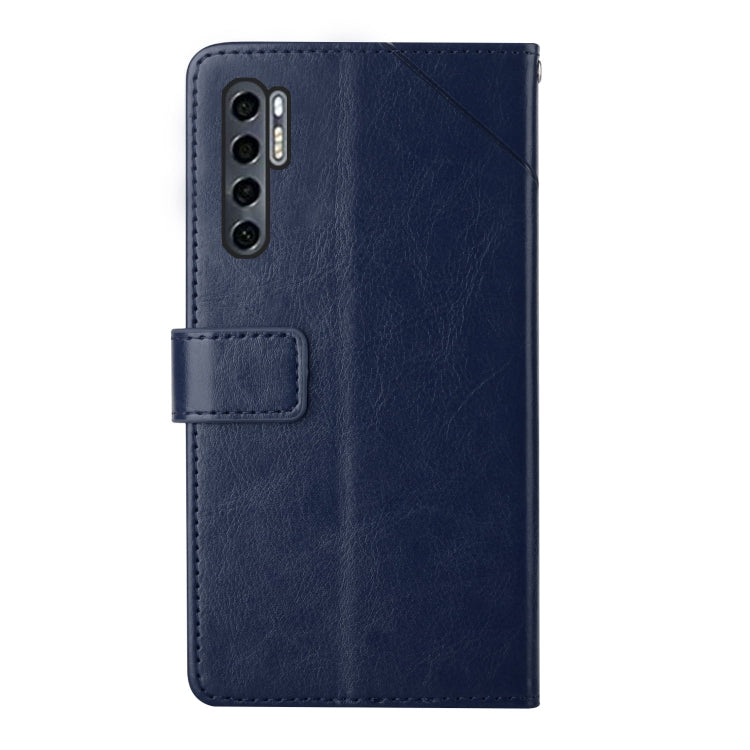 For TCL 20 Pro 5G Y Stitching Horizontal Flip Leather Phone Case