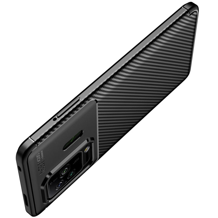 For Xiaomi Black Shark 5 / 5 Pro Carbon Fiber Texture Shockproof TPU Phone Case