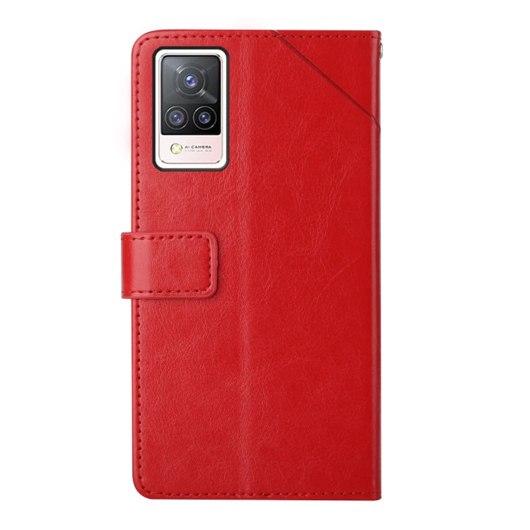 For vivo S9 Y Stitching Horizontal Flip Leather Phone Case